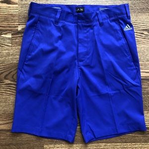 Adidas Climalit Blue Athletic Golf Shorts Size 30